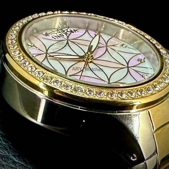NEW Invicta Wildflower 34MM Oyster Dial Quartz Two-Tone Bracelet Watch main image 7